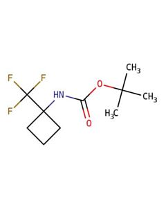Astatech TERT-BUTYL (1-(TRIFLUOROMETHYL)CYCLOBUTYL)CARBAMATE; 1G; Purity 98%; MDL-MFCD31731308